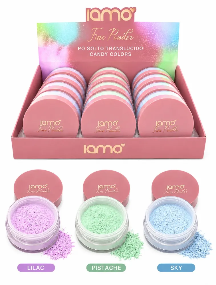PO SOLTO TRANLUCIDO CANDY IAMO