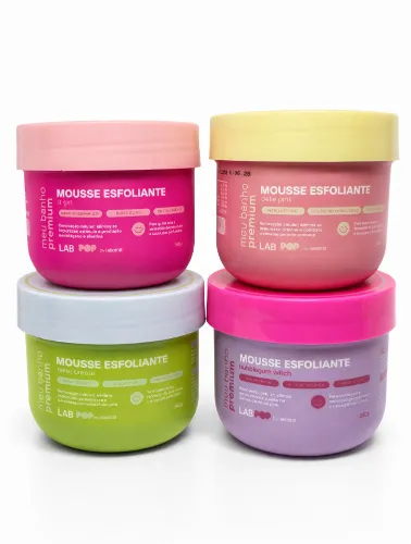 MOUSSE ESFOLIANTE BELLE PINK 240G - LABPOP