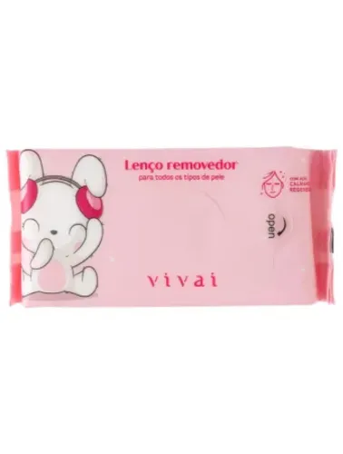 LENÇO REMOVEDOR DE MAQUIAGEM 8UND  VIVAI