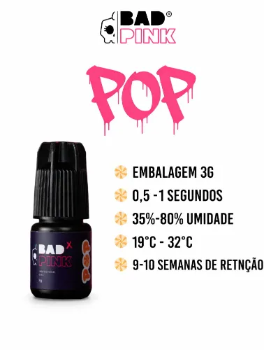 COLA DE CILIOS BAD PINK- POP 3ML
