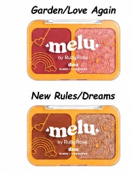 DUO BLUSH + ILUMINADOR MELU RUBY ROSE