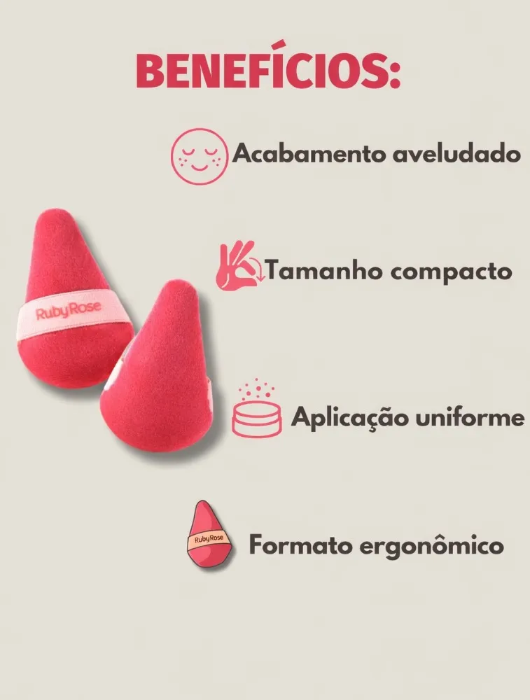 ESPONJA DE TINY TOUCH RUBY ROSE