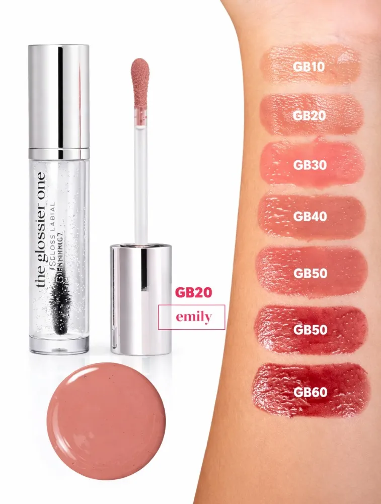 GLOSS LABIAL THE GLOSSIER ONE BLOW RUBY ROSE