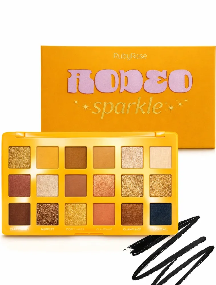 PALETA DE SOMBRAS RODEO SPARKLE RUBY ROSE