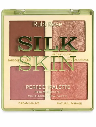 PALETA CONTORNO BLUSH ILUMINADOR DEEP RADIANTE RUBY ROSE