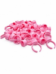 ANEL BATOQUE MEDIO ROSA-PACOTE COM 100 UND