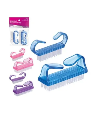 ESCOVA PARA UNHAS -KIT COM 2 UNIDADES