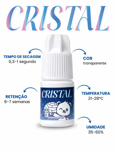 COLA JOAO DA BELEZA 3ML -CRISTAL