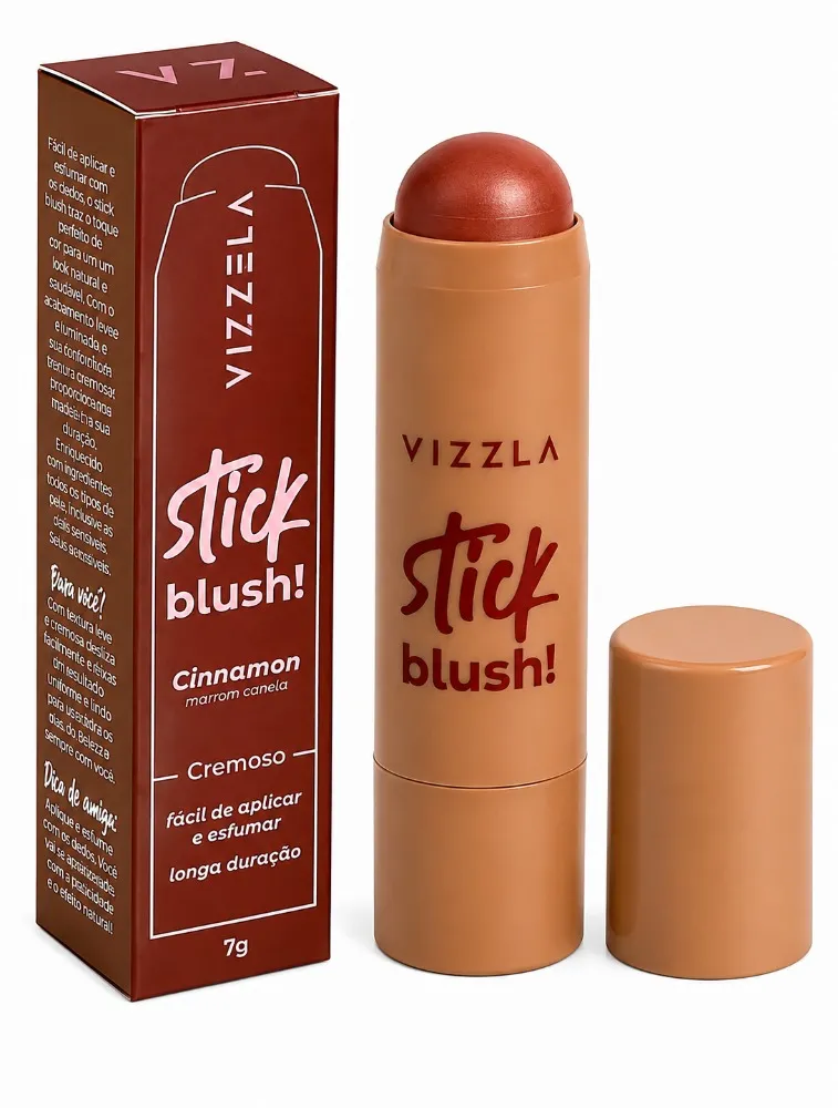 STICK BLUSH CINNAMON-VIZZELA