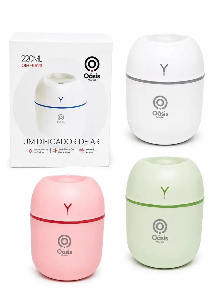 UMIDIFICADOR DE AR OASIS- 220 ML