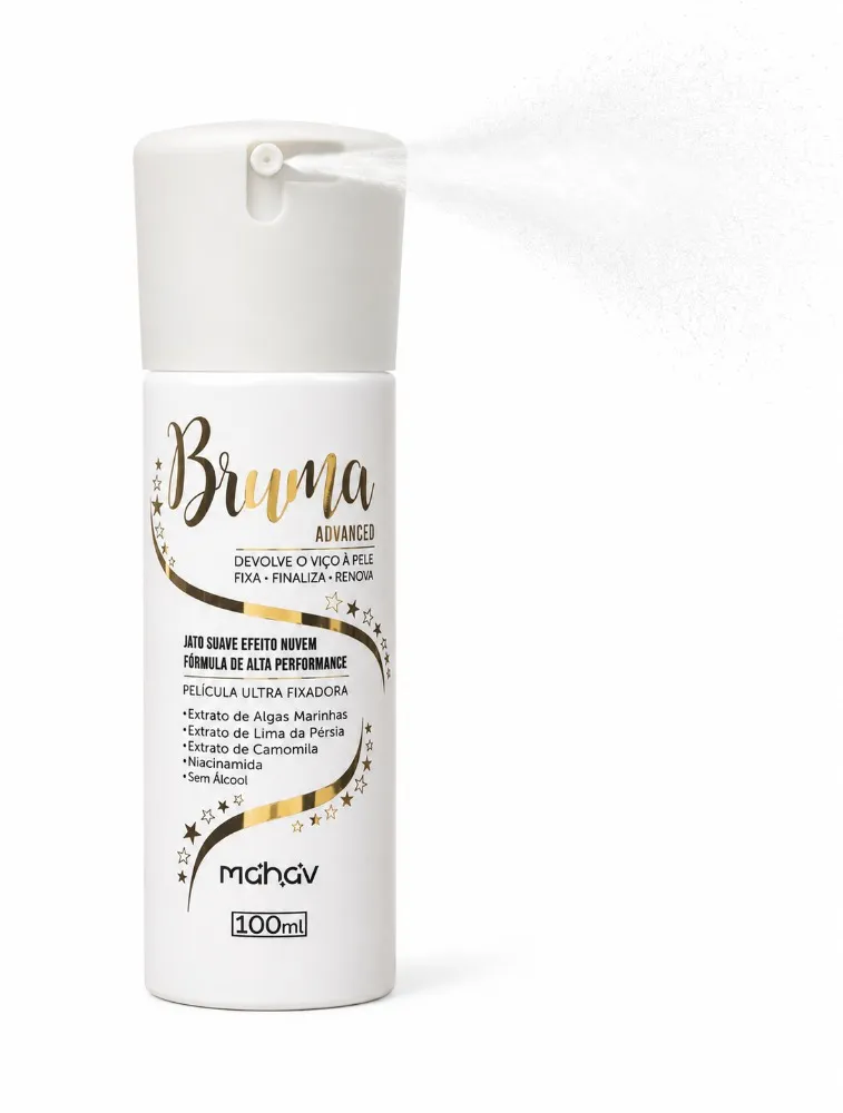 BRUMA FIXAXORA DE MAQUIAGEM 100ML - MAHAV