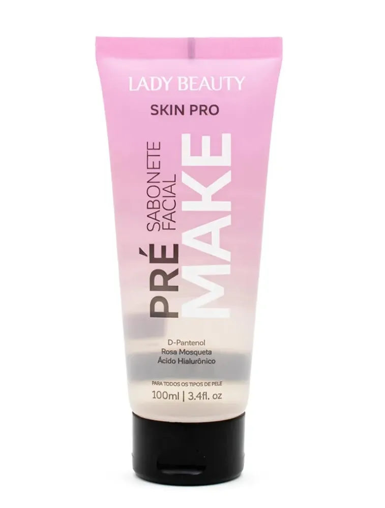 SABONETE FACIAL PRÉ MAKE 100ML-LADY BEAUTY