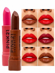 BATOM VELVET -PINK 21 COSMETICS