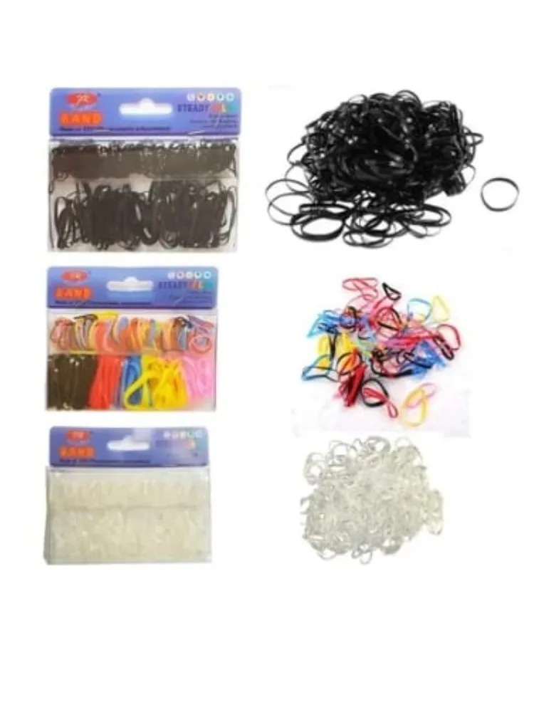 PACOTE MINI ELÁSTICOS PARA CABELO