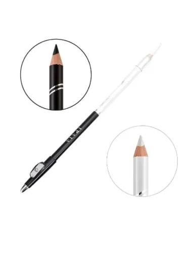 LAPIS VIVAI 2 EM 1 - PRETO E BRANCO