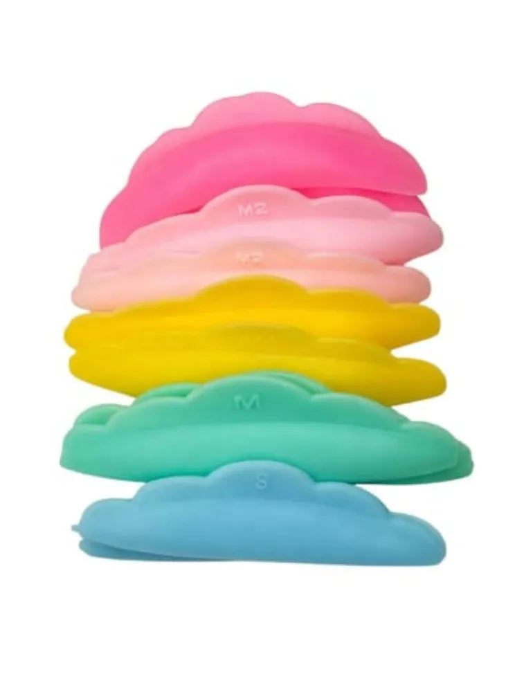 PADS DE SILICONE 5 PARES - COLORIDO