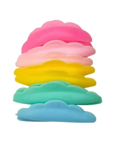 PADS DE SILICONE 5 PARES - COLORIDO