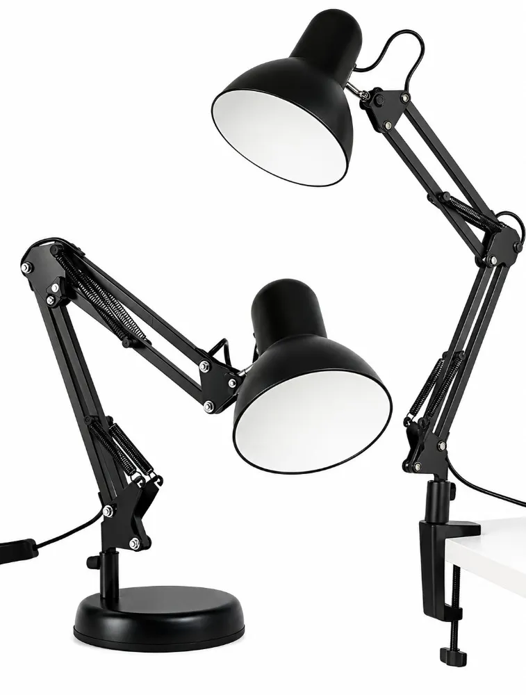 LUMINÁRIA DE MESA ARTICULADA COM BASE - D&Z