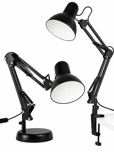 LUMINÁRIA DE MESA ARTICULADA COM BASE - D&Z