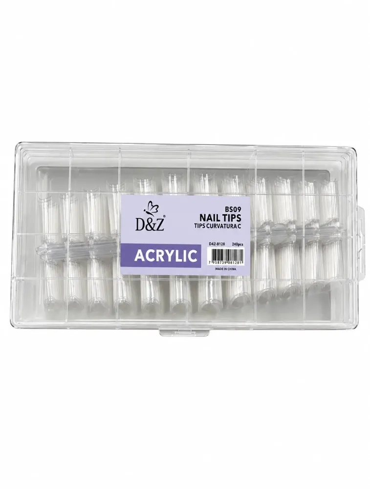 TIPS CURVATURA C BS09 240 PÇS - D&Z