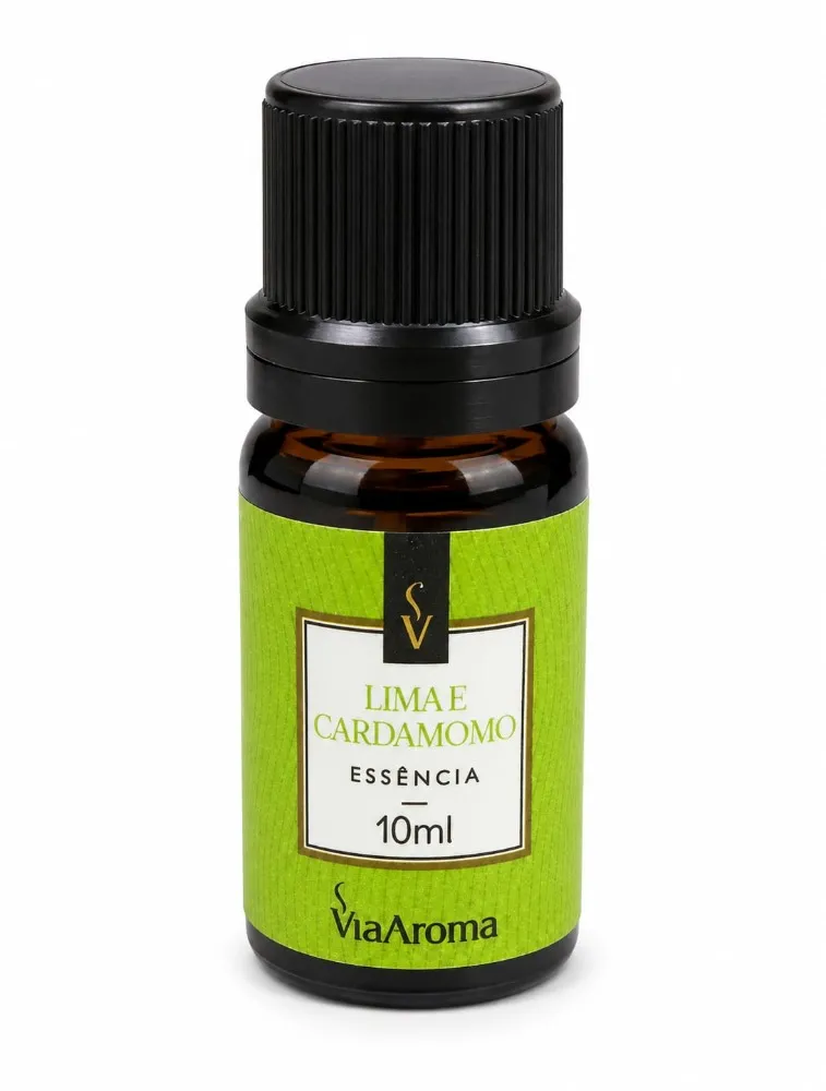 ESSENCIA LIMA E CARDAMOMO 10ML - VIA AROMA