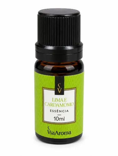 ESSENCIA LIMA E CARDAMOMO 10ML - VIA AROMA