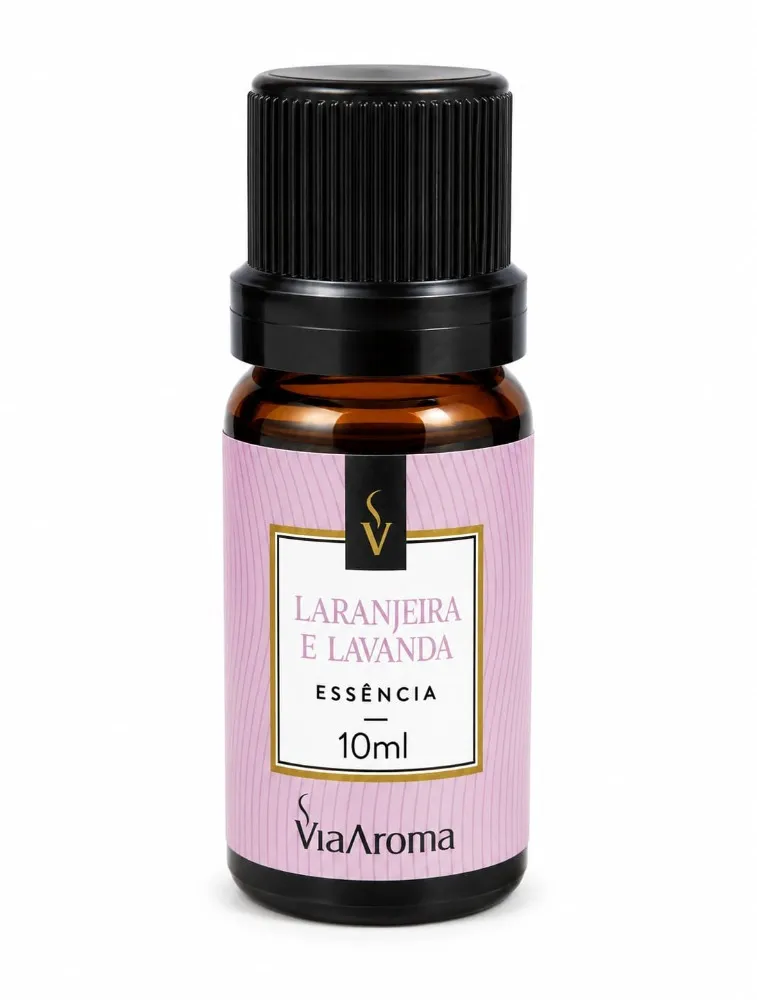 ESSENCIA LARANJEIRA E LAVANDA 10ML - VIA AROMA