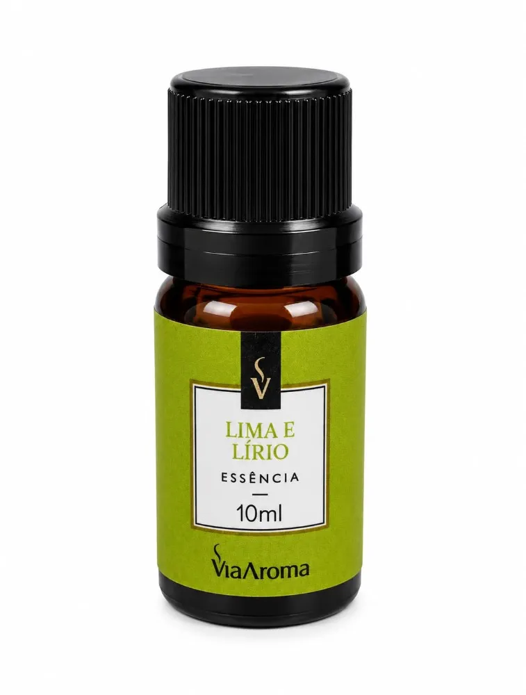 ESSENCIA LIMA E LIRIO 10ML - VIA AROMA