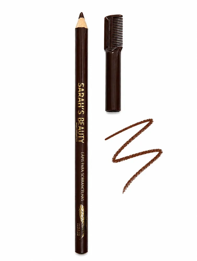 LAPIS PARA SOBRANCELHA NATURAL TONE MARROM -SARAH'S BEAUTY