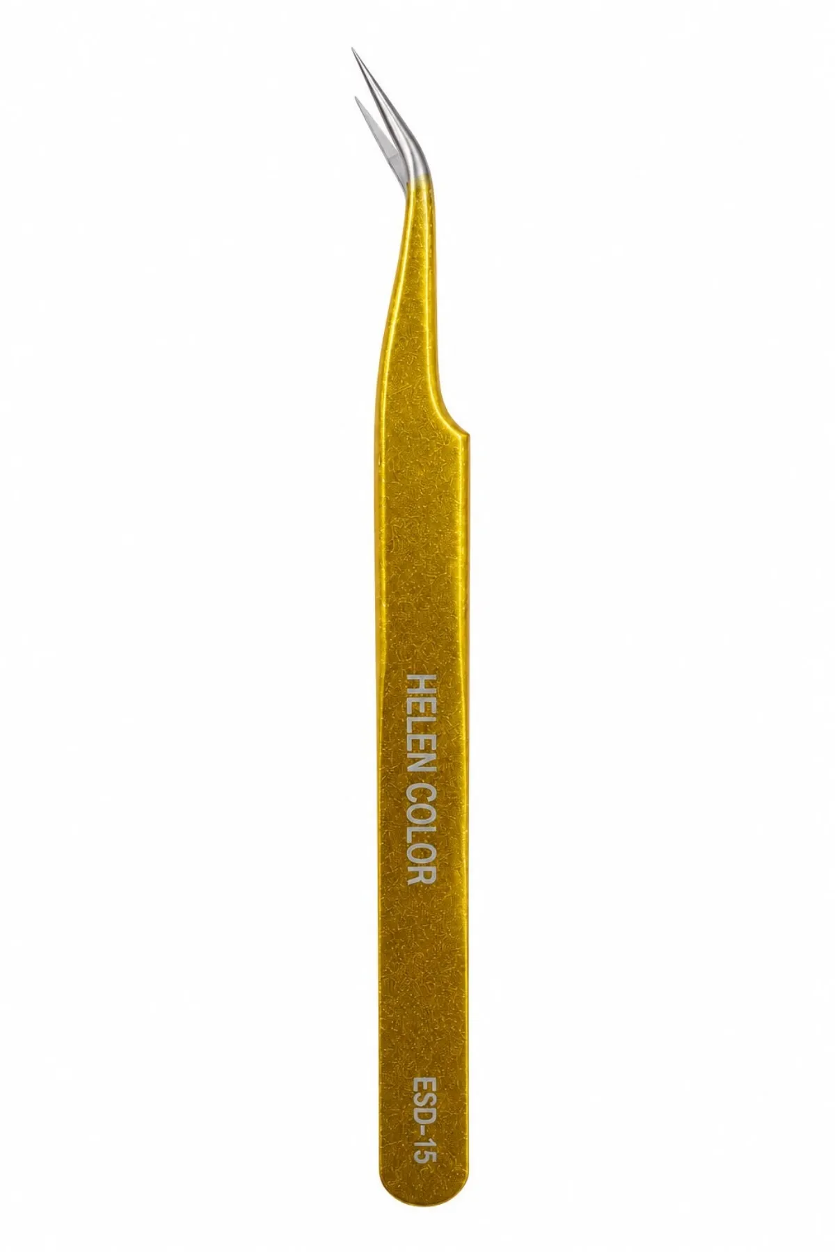 PINÇA HELEN COLOR - ESD 15  DOURADA GLITTER
