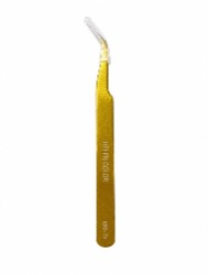 PINÇA HELEN COLOR - ESD 15  DOURADA GLITTER