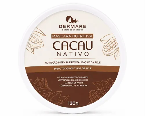 MASCARA DERMARE NUTRITIVA CACAU NATIVO 120G
