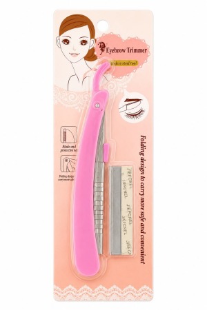 NAVALHA PLASTICA COM LAMINA EYEBROW TRIMMER