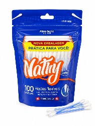 HASTES FLEXIVEIS 100 UNIDADES - NATHY