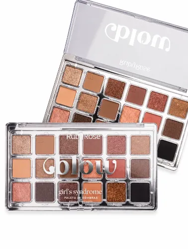PALETA DE SOMBRAS 18 CORES BLOW GIRLS SYNDROME - RUBY ROSE