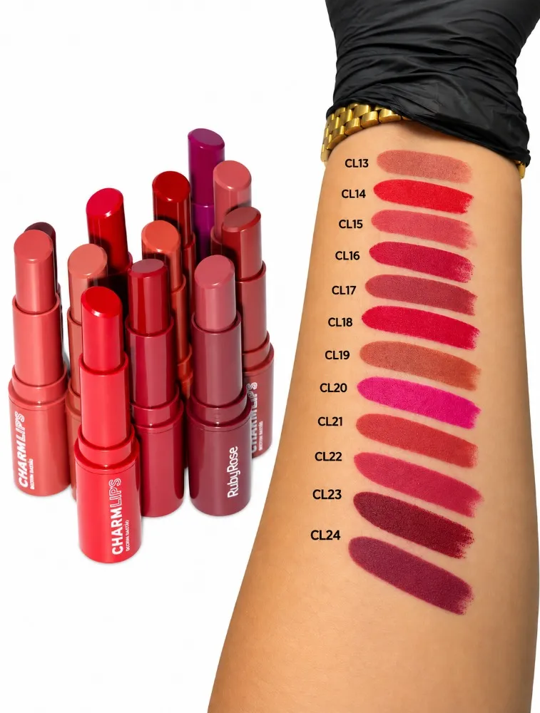 BATOM CHARM LIPS 3,8G - RUBY ROSE