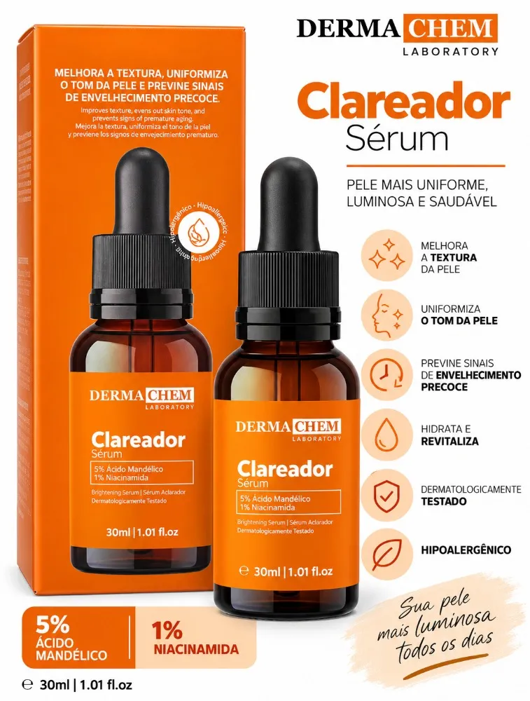 SERUM CLAREADOR 30ML - DERMACHEM