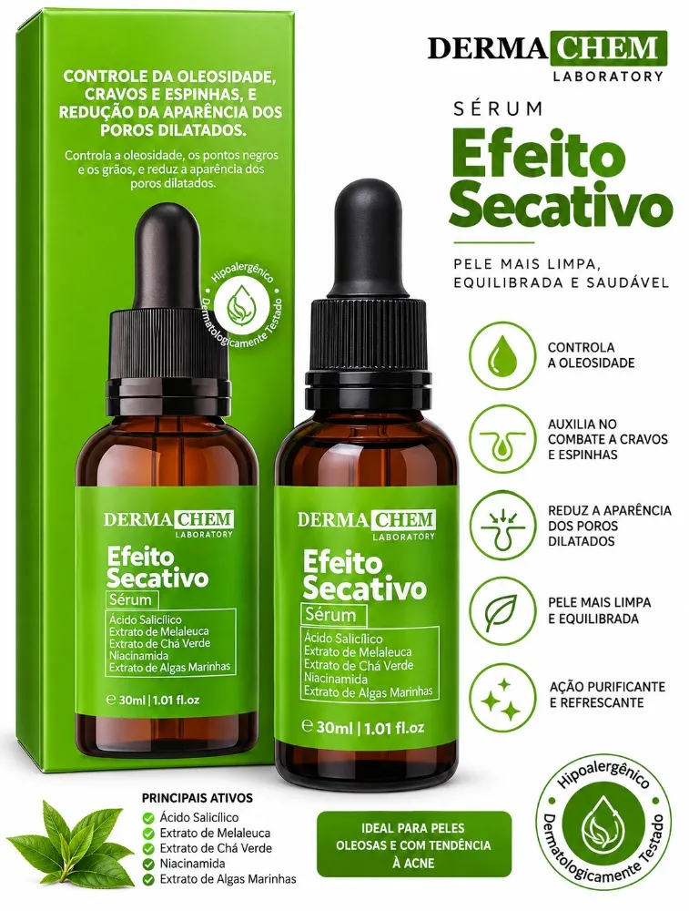 SERUM EFEITO SECATIVO 30ML - DERMACHEM