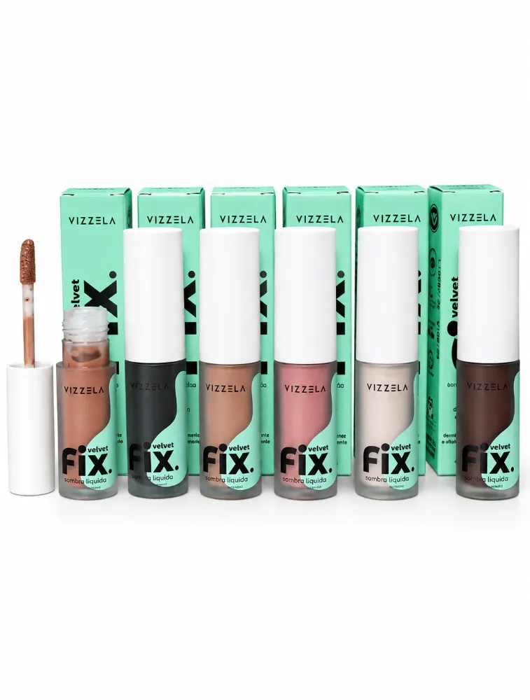 SOMBRA LIQUIDA FIX VELVET 4ML - VIZZELA