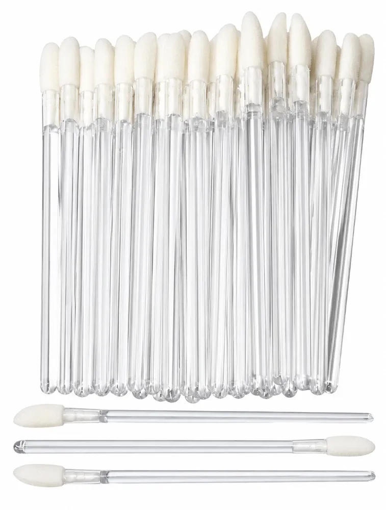 APLICADOR LABIAL SEM GLITTER 50 UNIDADES - CORES VARIADAS