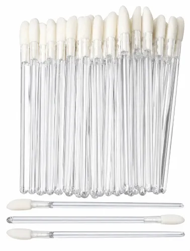APLICADOR LABIAL SEM GLITTER 50 UNIDADES - CORES VARIADAS
