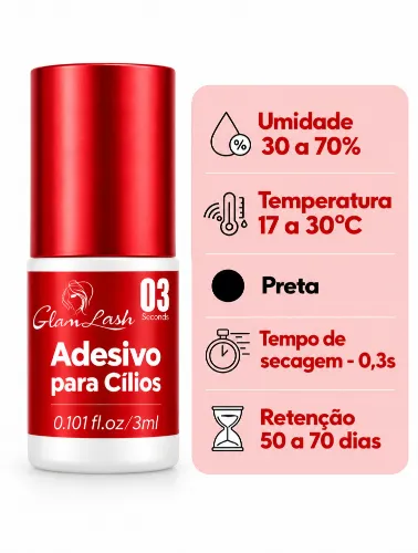 COLA GLAM LASH 3ML 0.3 SEC.