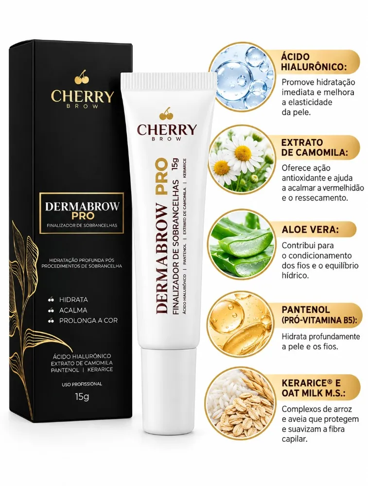 DERMABROW PRO 15G - CHERRY