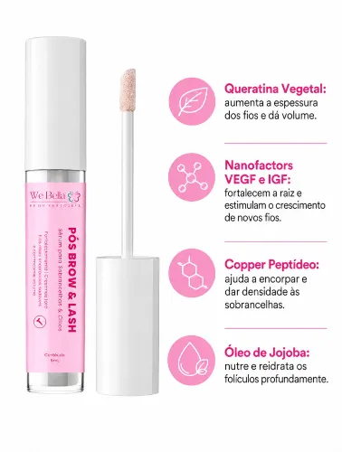 POS BROW E LASH WE BELLA 5ML