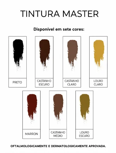 Tintura Master Profissional Cílios e Sobrancelhas