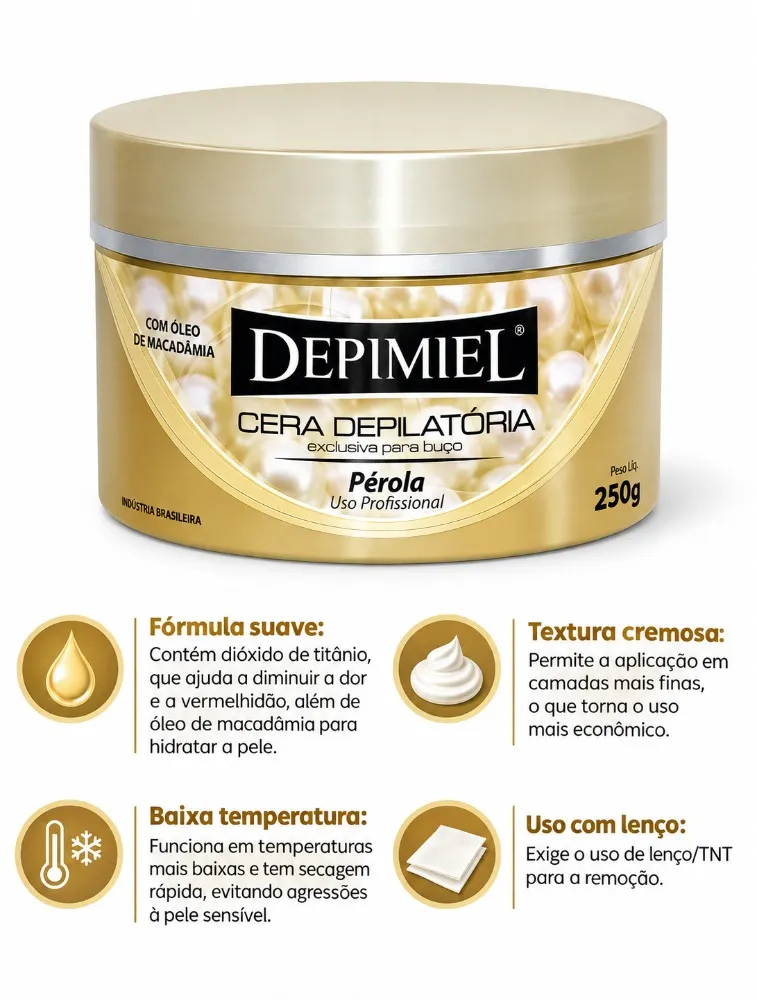 CERA DEPIMIEL PEROLADA 250G