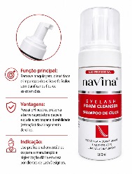 ESPUMA DE LIMPEZA NAVINA 100ML