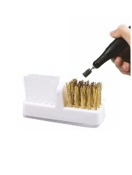 MINI ESCOVA DUPLA PARA LIMPEZA DE BROCA