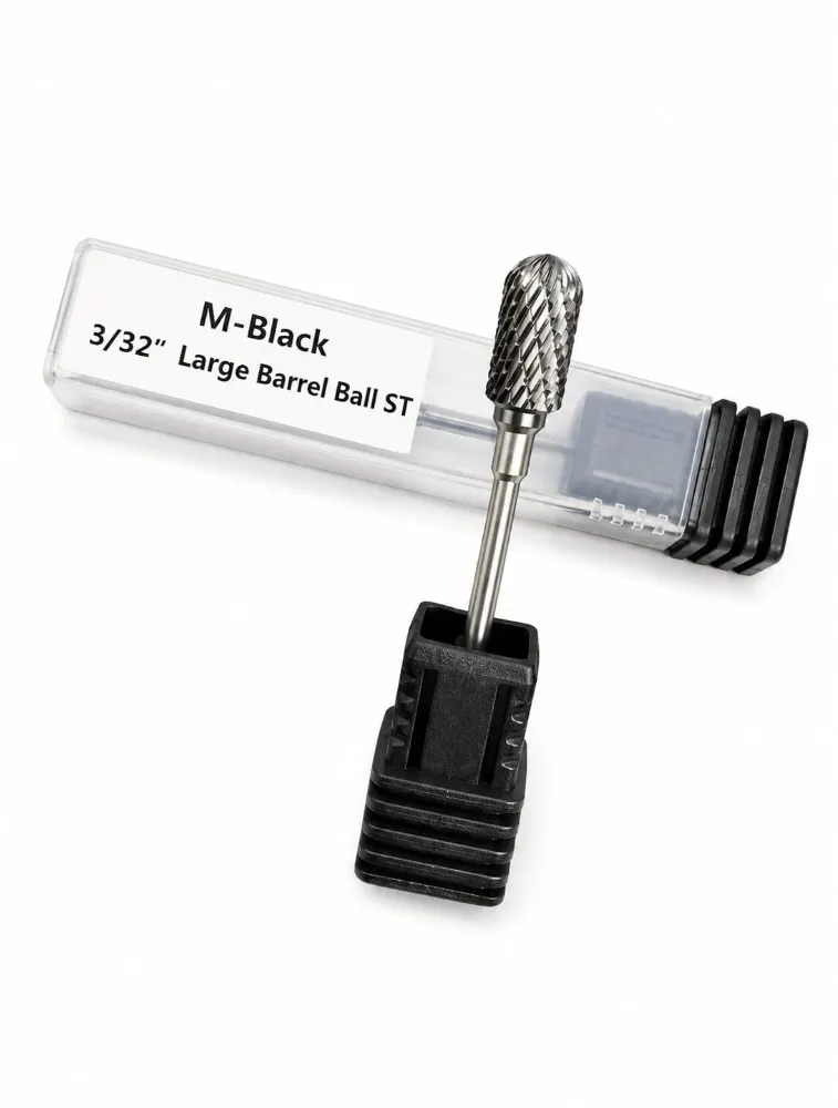 BROCA DE TUNGSTENIO 3/32 LARGE BARREL (M) BLACK