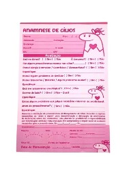 FICHA DE ANAMNESE DE CILIOS
